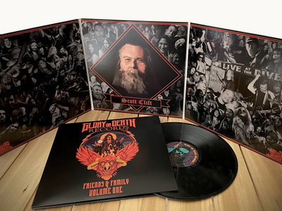 Glory or Death Records Friends & Family Volume One 3 LP Compilation Black Vinyl main photo