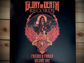 Glory or Death Records Friends & Family Volume One 3 LP Compilation Black Vinyl photo 
