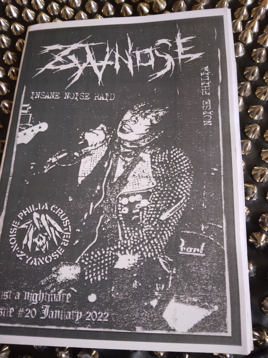 Just A Nightmare Zine- Toyo (Defector, Zyanose) | Razored Raw
