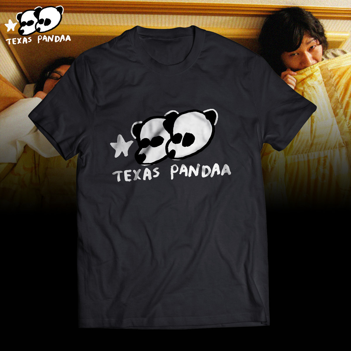 [Pre-Order] Limited Texas Pandaa Logo (Black Tshirt) | Gerpfast Record