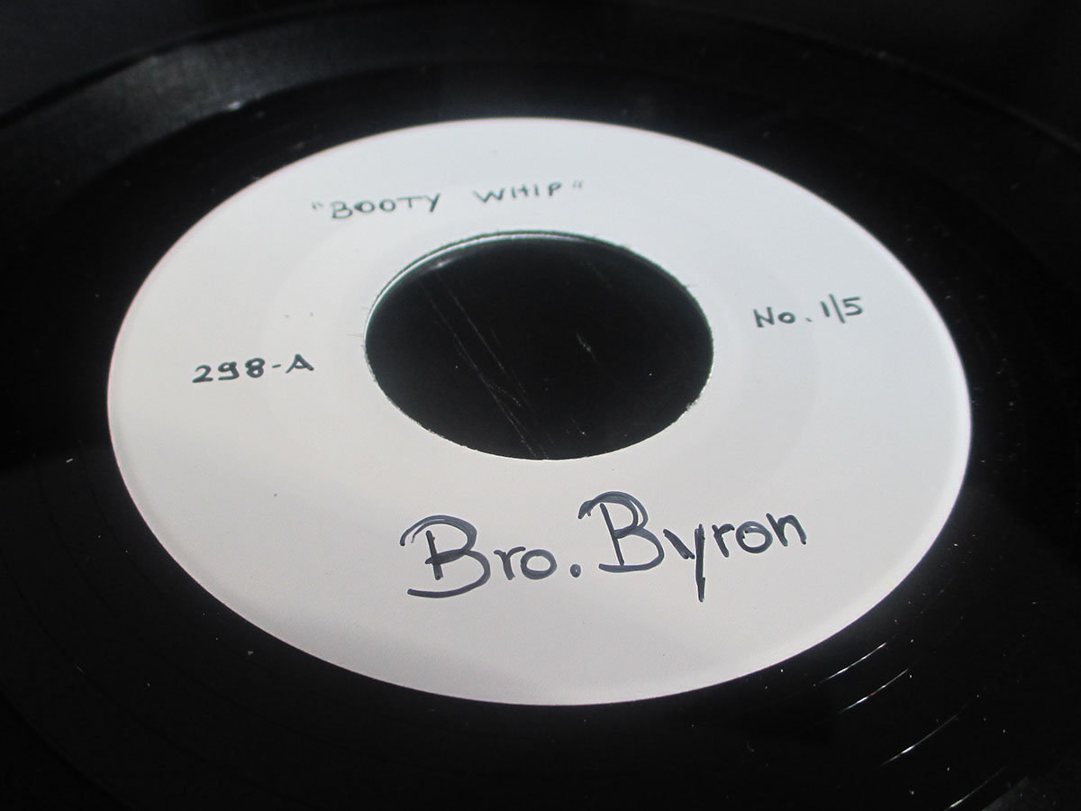 Booty Whip BRO. BYRON Tramp Records 45s