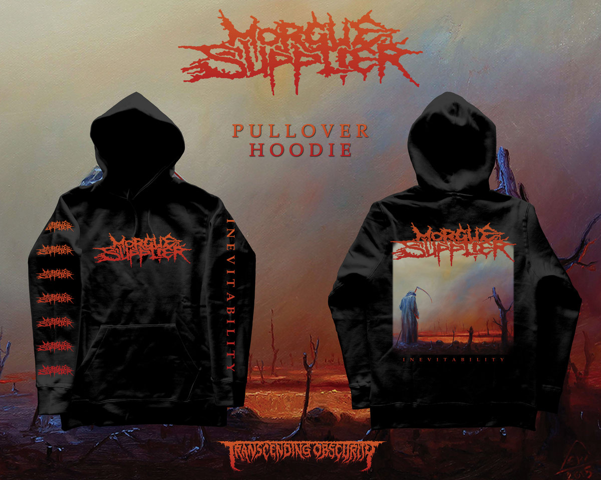 MORGUE SUPPLIER - Inevitability Album Artwork Pullover Hoodie