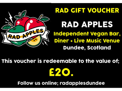 Rad Apples Gift Voucher - £20 main photo