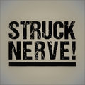 STRUCK NERVE! image