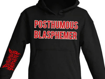 Posthumous Blasphemer official hoodie main photo