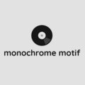 monochrome motif records image