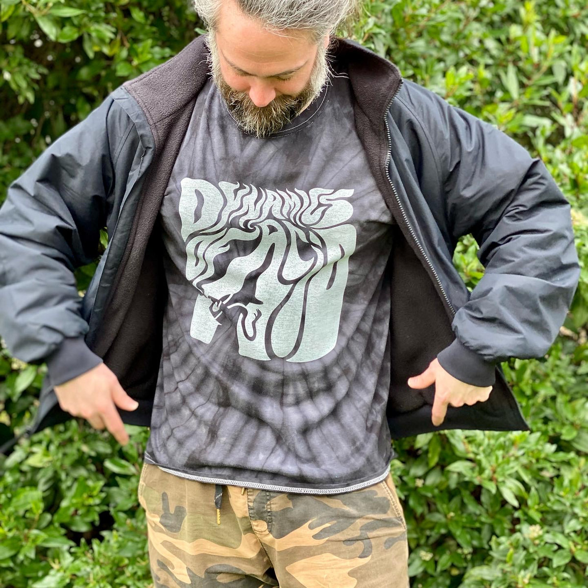 Hand Dyed, Screen Printed 'Dynamics Of Acid' TShirt MOY