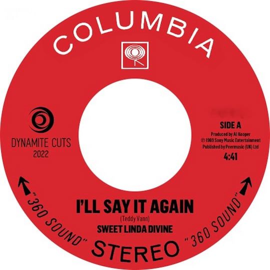 Sweet Linda Divine (aka LINDA TILLERY) - I'll say it again / Same