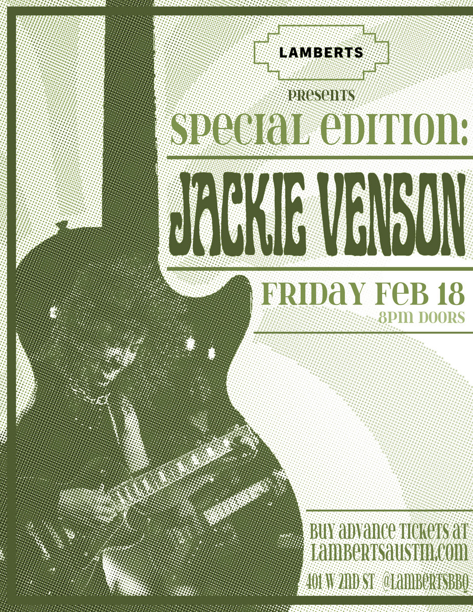 Lamberts Residency show 4 poster package! (Signed by Jackie and her dad