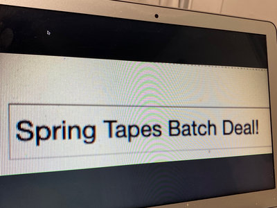 Spring Tapes Batch Deal!!!! main photo