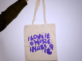 'I Love It Here I Hate It' Tote Bag photo 