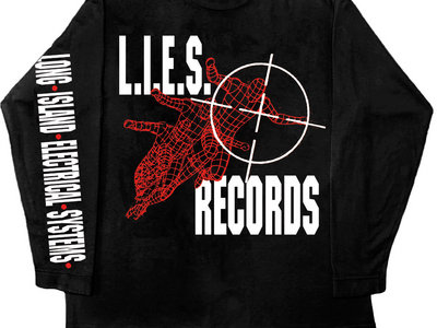 L.I.E.S. Records "Non Stop Rhythms" long sleeve black main photo