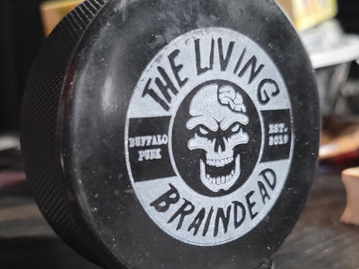 The Living Braindead "Established" Logo Hockey Puck main photo