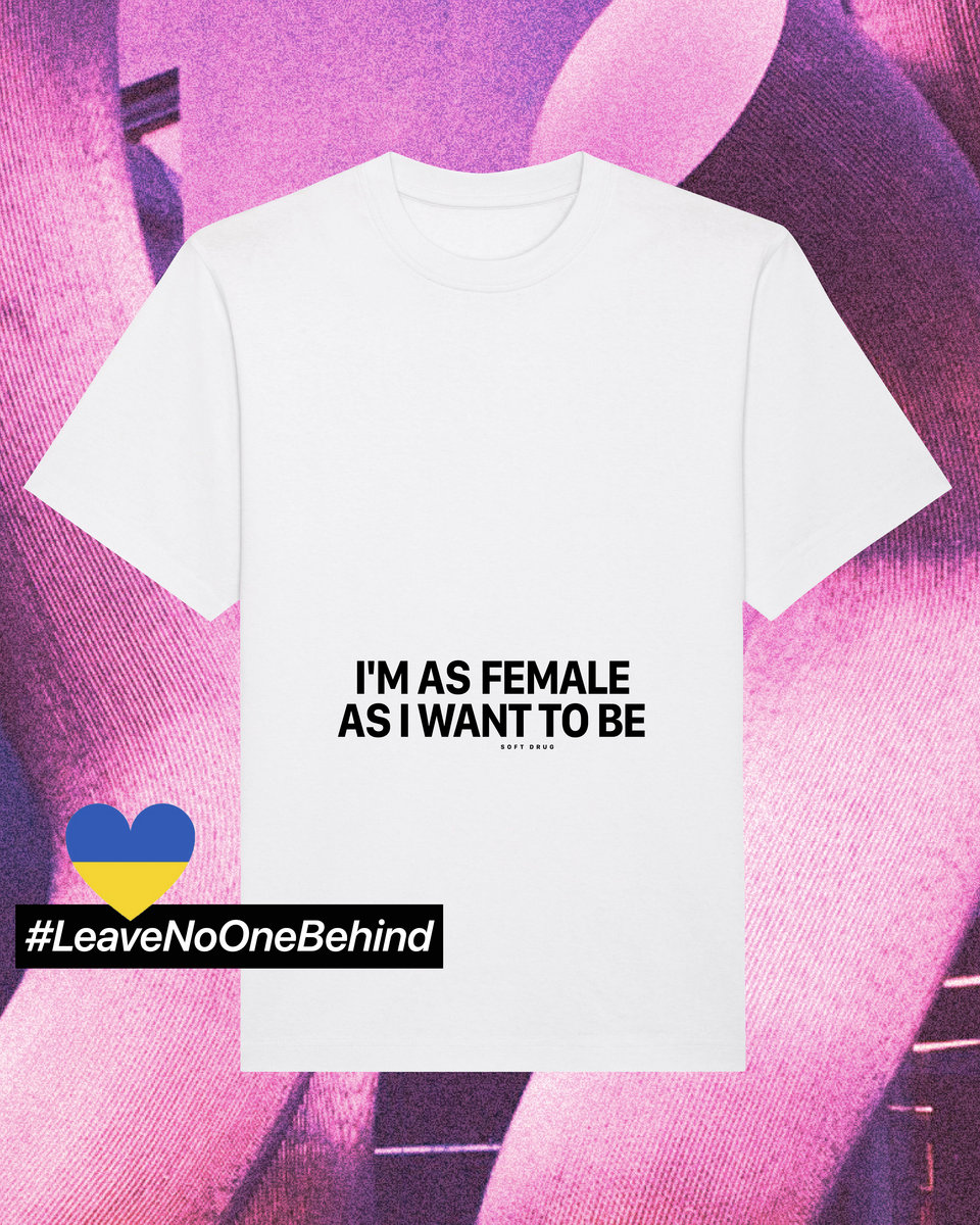 T-Shirt #LeaveNoOneBehind Tag White