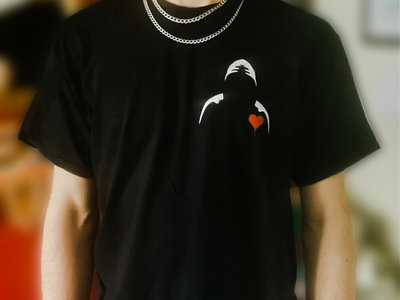 Black T-Shirt with Dark Heart Logo main photo