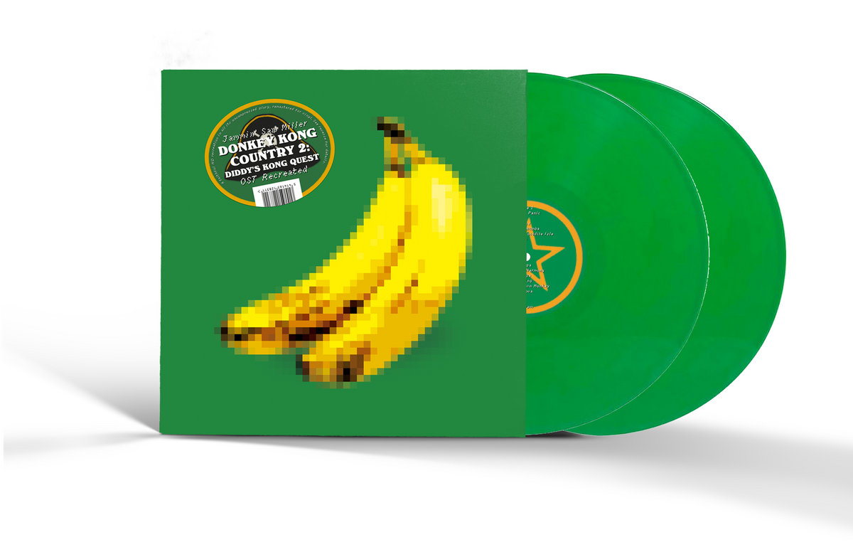 「Donkey Kong Country 2」Soundtrack　Vinyl David Wise – Donkey Kong Country 2: Diddy's Kong Quest