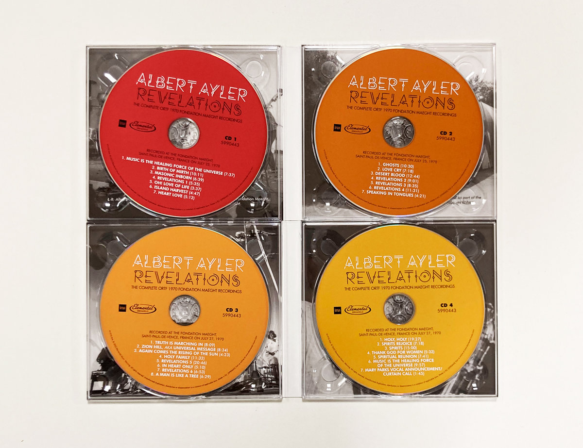【中古CD】 Ayler - Revelations Albert Ayler - Revelations | Albert Ayler | Elemental Music Records