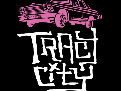 Tracy City T Shirt logo with pink car main photo