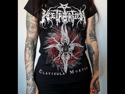 Clavicula Mortis t-shirt (GIRLY - BLACK) main photo