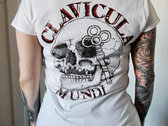 Clavicula Mortis t-shirt (GIRLY - WHITE) photo 