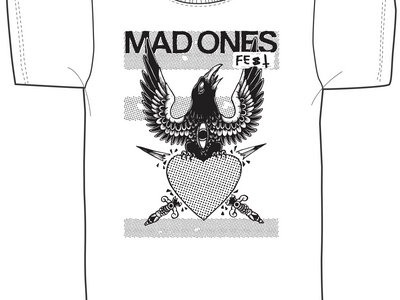 Pre-Order MAD ONES FEST - White T-Shirt main photo