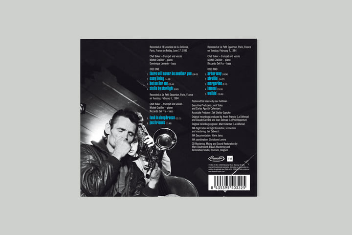 Chet Baker Live In Paris アナログレコード 3LP chet-baker-trio-live-in-paris-
