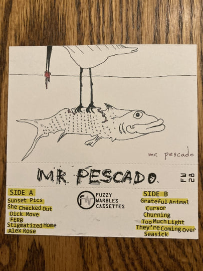 Mr. Pescado (FW28) | Mr. Pescado | Fuzzy Warbles Cassettes