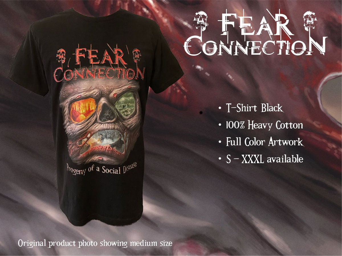 T-Shirt - Fear Connection "Progeny of a social disease"-