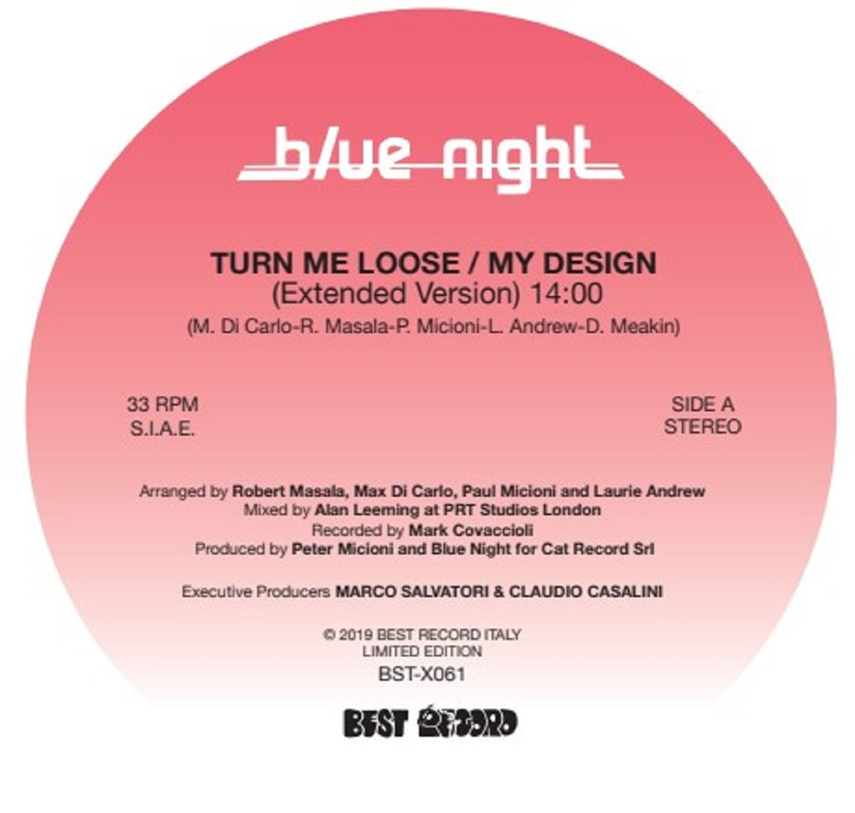 Turn Me Loose [BST-X061] | BLUE NIGHT | Best Record