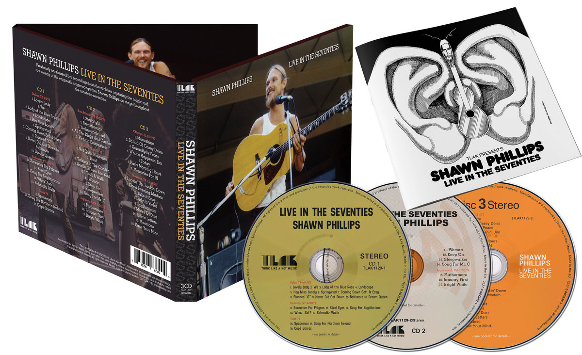 Live In The Seventies Shawn Phillips Think Like A Key Music