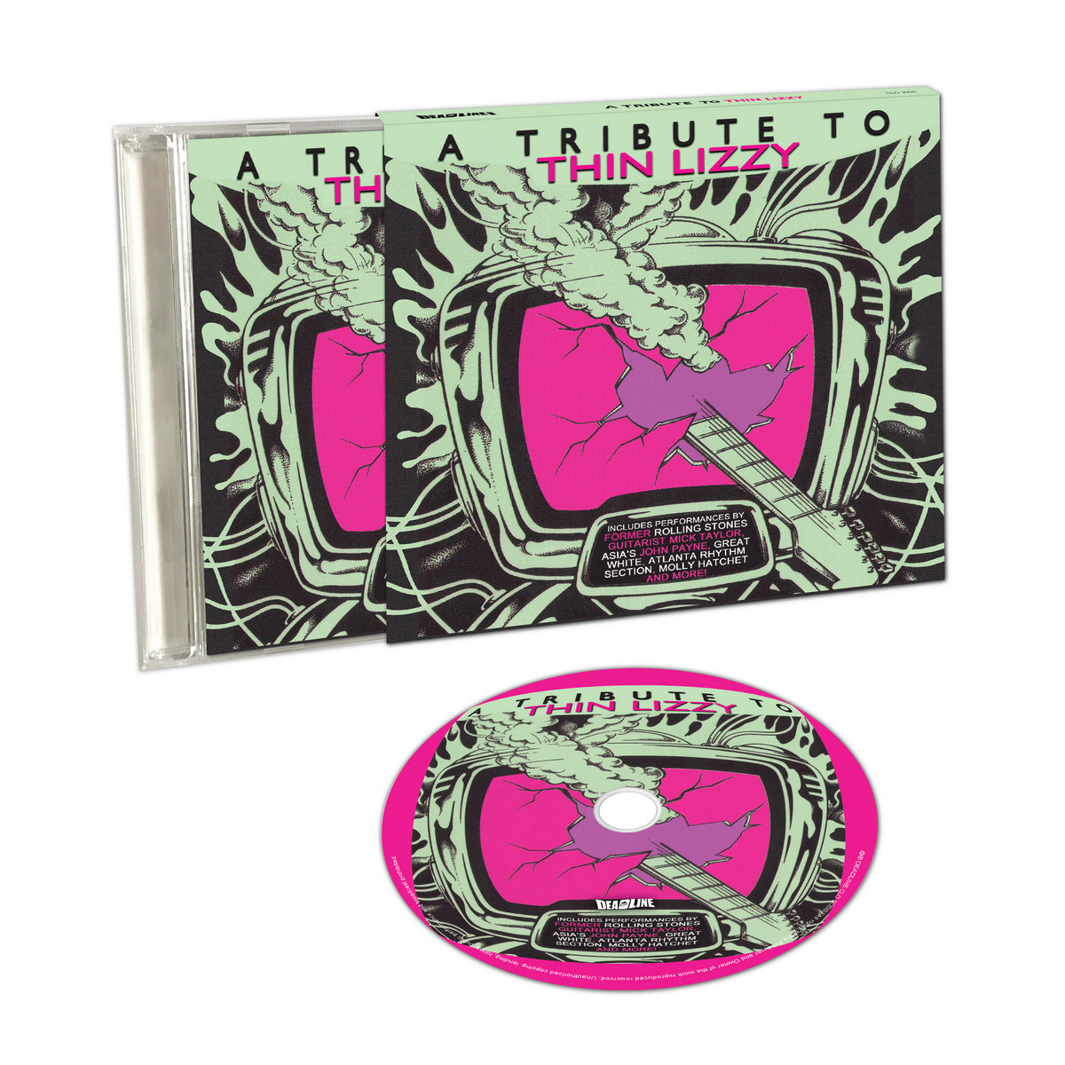 THIN LIZZY シンリジー　Tribute トリビュート　CD 2枚 Amazon.co.jp: Tribute to Thin Lizzy: ミュージック