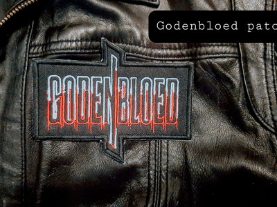 Godenbloed embroidered patch main photo