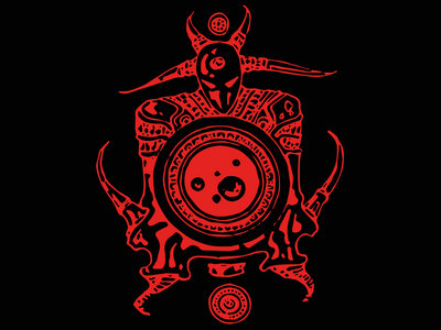 [HOODIE] Karnage Records Original Back Red/White Logo main photo