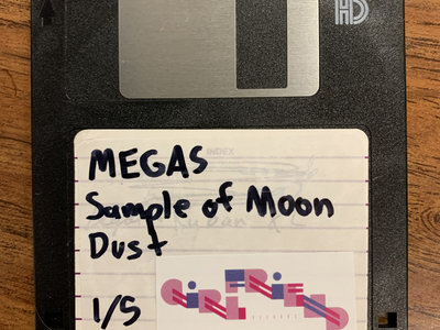 MEGAS - Sample of Moon Dust LIMITED EDITION 3.5" Floppy Diskette main photo