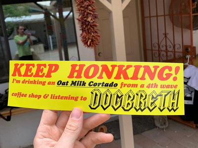 “Keep Honking!” Bumper Sticker main photo