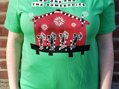 Ceasefire Violations t-shirt (green) main photo
