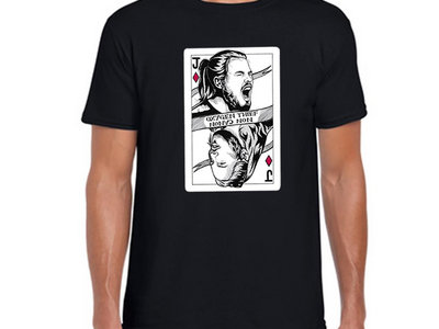 Playing card t-shirt; reduced price for Bandcamp Friday main photo