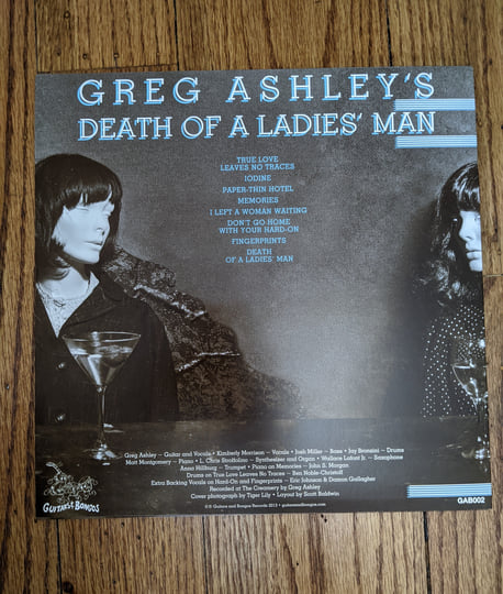 Death of a Ladies' Man | Greg Ashley | Guitars and Bongos Records
