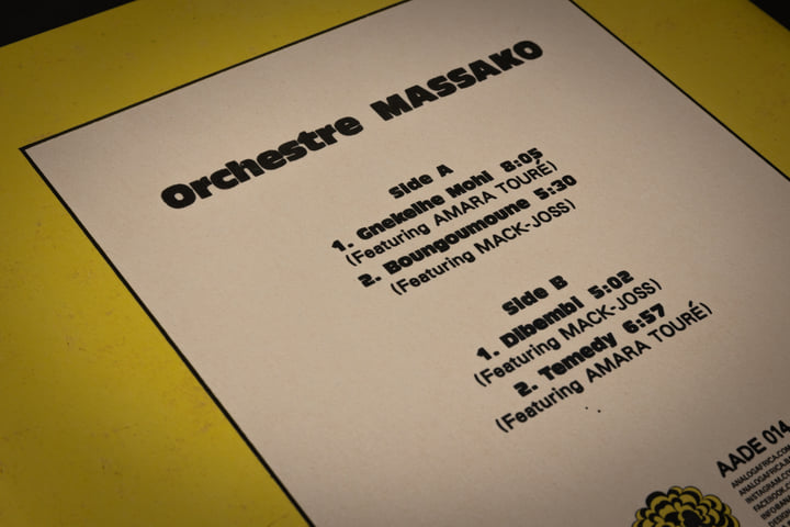 Orchestre Massako (Limited Dance Edition Nr. 14) | Analog Africa