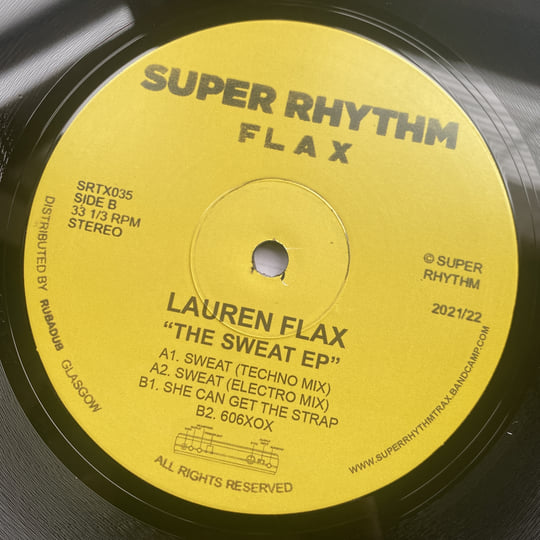 The Sweat EP | Lauren Flax | Super Rhythm Trax