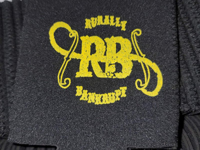 Black & Gold Rurally Bankrupt Coozie main photo