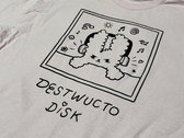 “Destwucto Disk” Light Pink Shirt photo 
