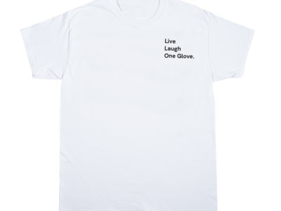 'Live, laugh...' T-Shirt (White) main photo