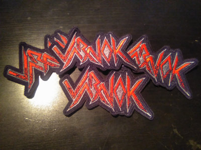 Embroidered logo patch main photo
