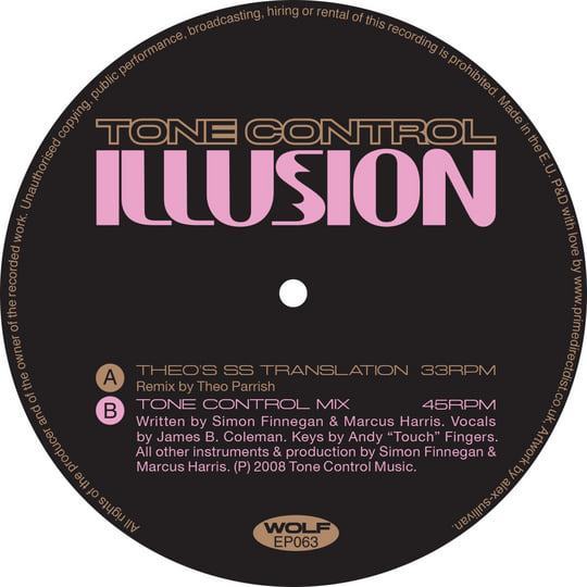 Illusion (Inc. Theo Parrish Remix) | Tone Control | WOLF Music