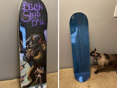Belushi Alien Cat 8 1/8 skateboard deck main photo