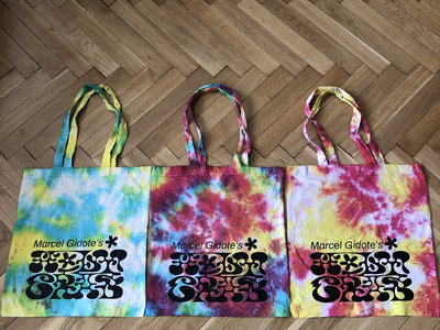 Tie-dyed tote bag main photo