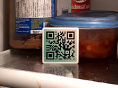 This Is The Glasshouse - Big Burger QR Code Sticker