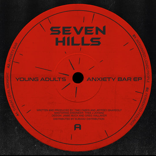 SHR006 - Young Adults Anxiety Bar EP | Young Adults | Seven Hills