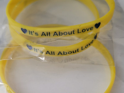 It's All About Love  wristbands main photo